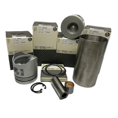 6D34 4D34エンジンはさみ金のキットHD820 SK200-6 Kobelcoエンジン シリンダー ピストン キット